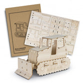 BRANDCRAFT Bulldozer Wooden Model - 124036-0