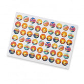 Sticker Sheet 26mm Circle - Matte - 127923-0