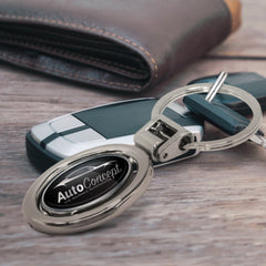 Spinning Metal Key Ring - 100318-1