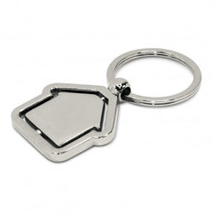 Spinning House Metal Key Ring - 104886-1