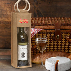 Serena Jute Wine Carrier - 108039-0