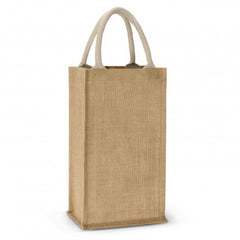 Donato Jute Double Wine Carrier - 109082-2