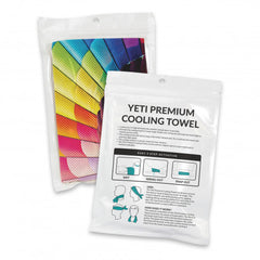 Yeti Premium Cooling Towel - Full Colour - Pouch - 110464-1