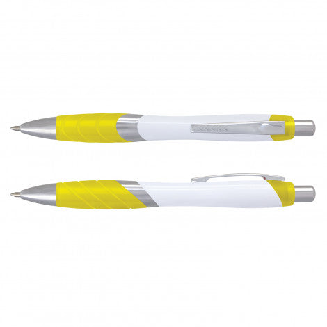 Borg Pen - White Barrel - 110811-2