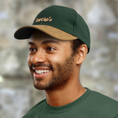 Outback Suede Peak Cap - 114372-2