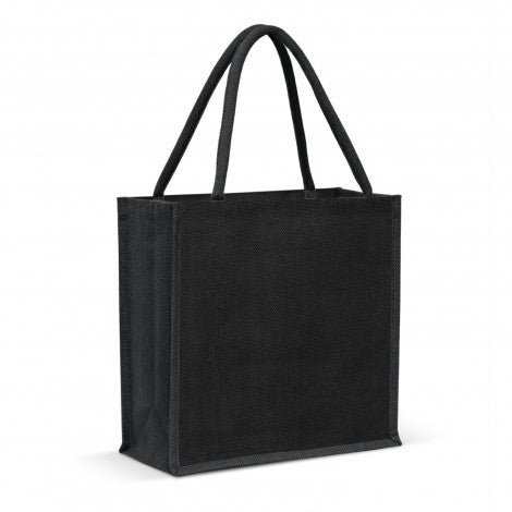 Monza Jute Tote Bag - Colour Match - 115324-10