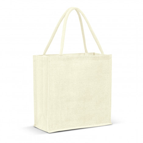 Monza Jute Tote Bag - Colour Match - 115324-3