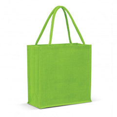 Monza Jute Tote Bag - Colour Match - 115324-5