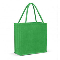 Monza Jute Tote Bag - Colour Match - 115324-6