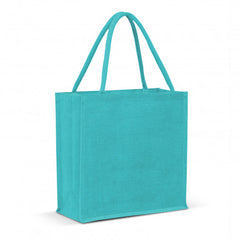 Monza Jute Tote Bag - Colour Match - 115324-8