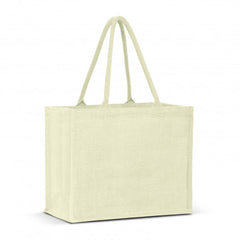 Torino Jute Tote Bag - Colour Match - 115325-2