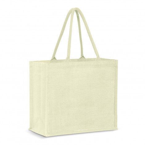 Modena Jute Tote Bag - Colour Match - 115327-2