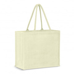 Modena Jute Tote Bag - Colour Match - 115327-2