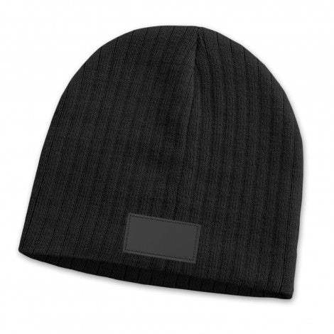 Nebraska Cable Knit Beanie with Patch - 115656-6