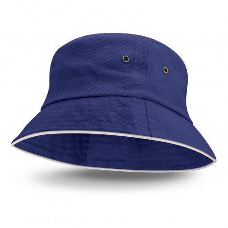 Bondi Bucket Hat - White Sandwich Trim - 115740-4