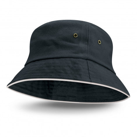 Bondi Bucket Hat - White Sandwich Trim - 115740-5