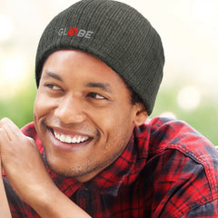 Nebraska Heather Cable Knit Beanie - 116221-2