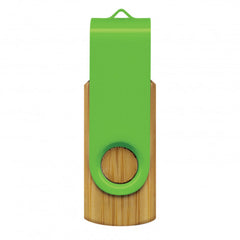 Helix 4GB Bamboo Flash Drive - 117042-6