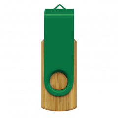 Helix 4GB Bamboo Flash Drive - 117042-7