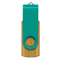 Helix 4GB Bamboo Flash Drive - 117042-8