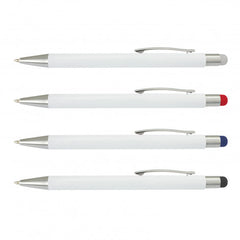 Lancer Stylus Pen - White Barrel - 117120-0