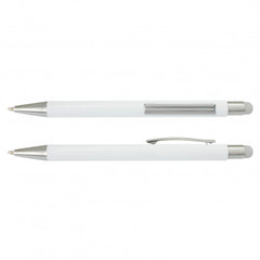 Lancer Stylus Pen - White Barrel - 117120-2