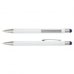 Lancer Stylus Pen - White Barrel - 117120-3