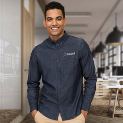 SOLS Barry Men's Denim Shirt - 120010-2