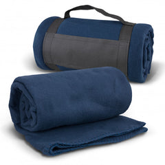 Glasgow Fleece Blanket with Strap - 120062-7