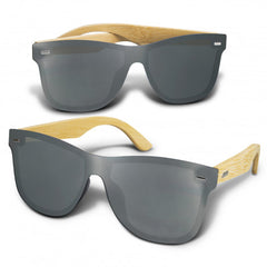 Ryder Mirror Lens Sunglasses - Bamboo - 120343-3