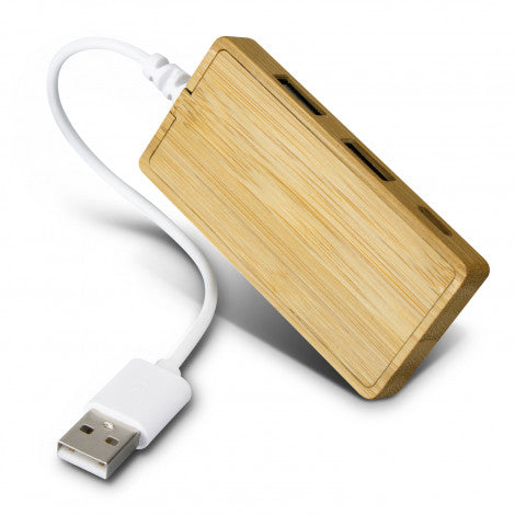 Bamboo USB Hub - 120615-1