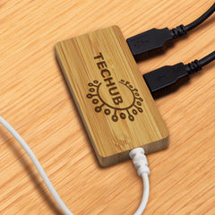 Bamboo USB Hub - 120615-2