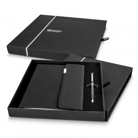 Swiss Peak A5 Notebook and Pen Set - 120861-0