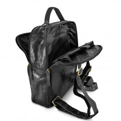 Pierre Cardin Leather Backpack - 121120-2