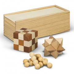 Wooden Brain Teaser Set - 121507-3