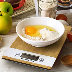 Bamboo Kitchen Scale - 121798-2