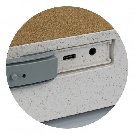 NATURA Oaken Speaker Wireless Charger - 121838-2