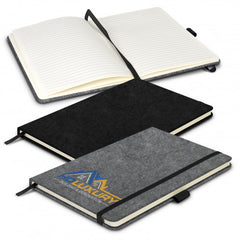 RPET Felt Hard Cover Notebook - 121842-0