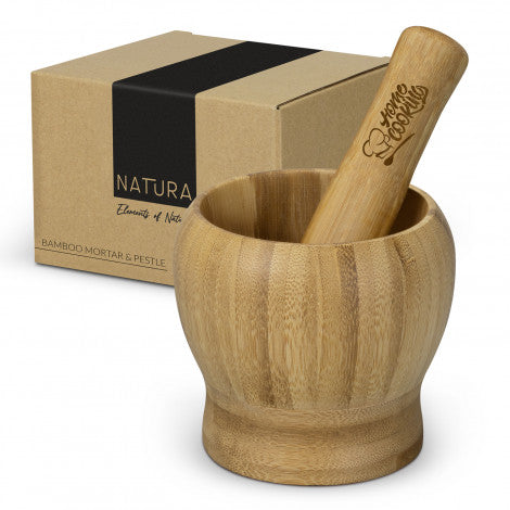 NATURA Bamboo Mortar and Pestle - 122271-0