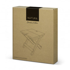 NATURA Bamboo Folding Wine Table - 122273-2