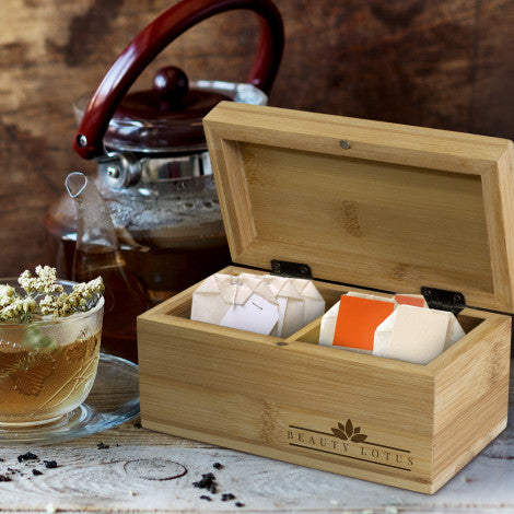 NATURA Bamboo Tea Box - 122277-4