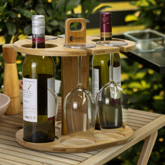 Bamboo Wine Rack - 122280-2