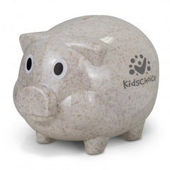 Piggy Bank - Natural - 122403-0