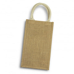 Serena Jute Double Wine Carrier - 122950-1