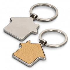 Santo House Shaped Key Ring - 123015-1