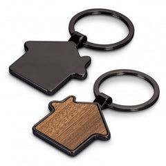 Santo House Shaped Key Ring - 123015-2