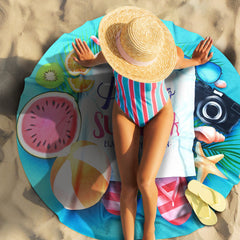 Paradiso Beach Towel - Full Colour - 123080-3