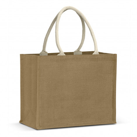 Torino Starch Jute Tote Bag - 123581-2