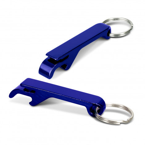 Snappy Metal Bottle Opener Key Ring - 123584-5