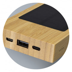 NATURA Bamboo Solar Power Bank - 123651-2